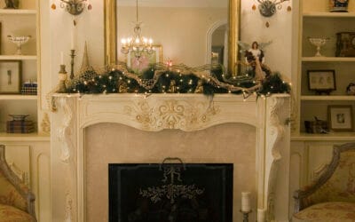 A Living Room Dressed in Christmas Magic